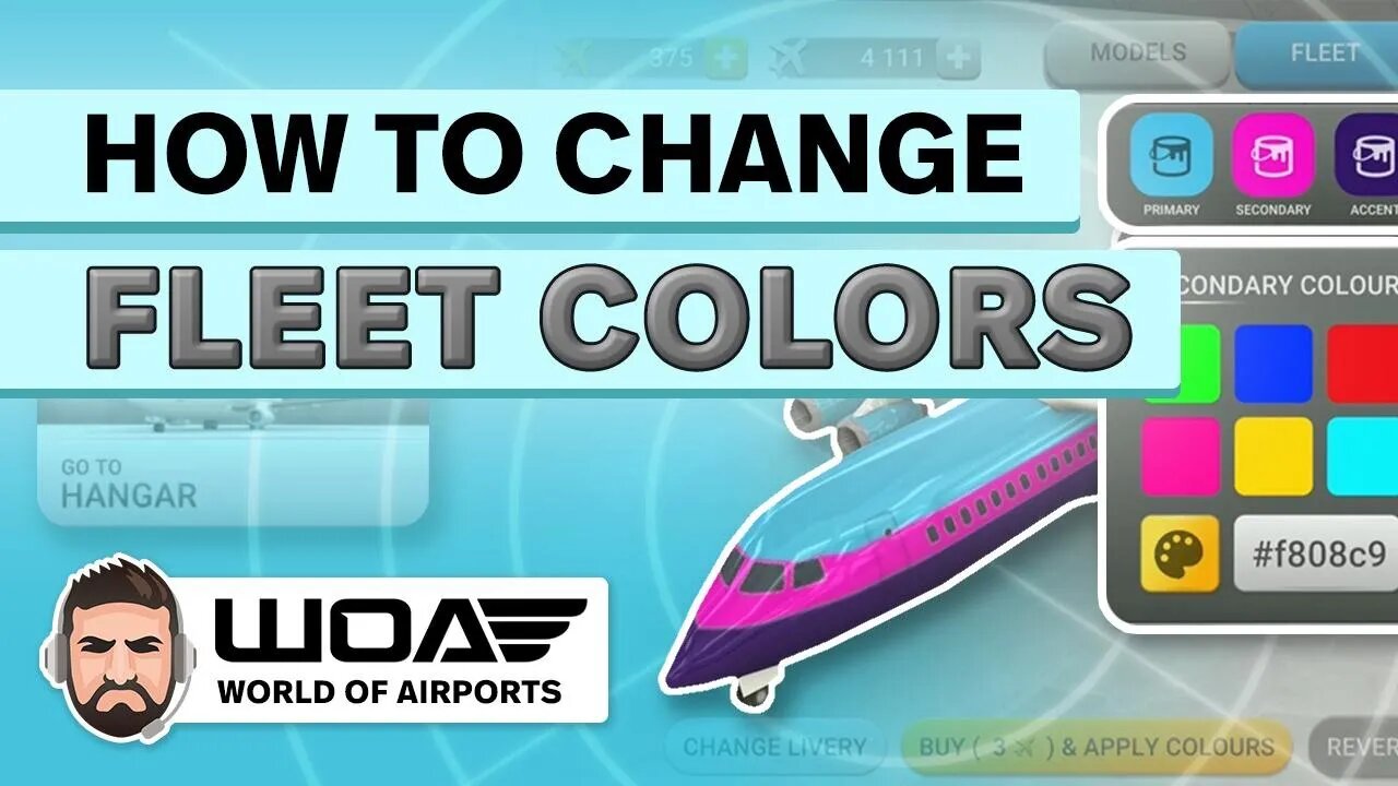 This is how you change your fleet's colors!