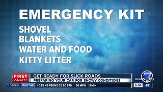 Getting your vehicle ready for the snow storm