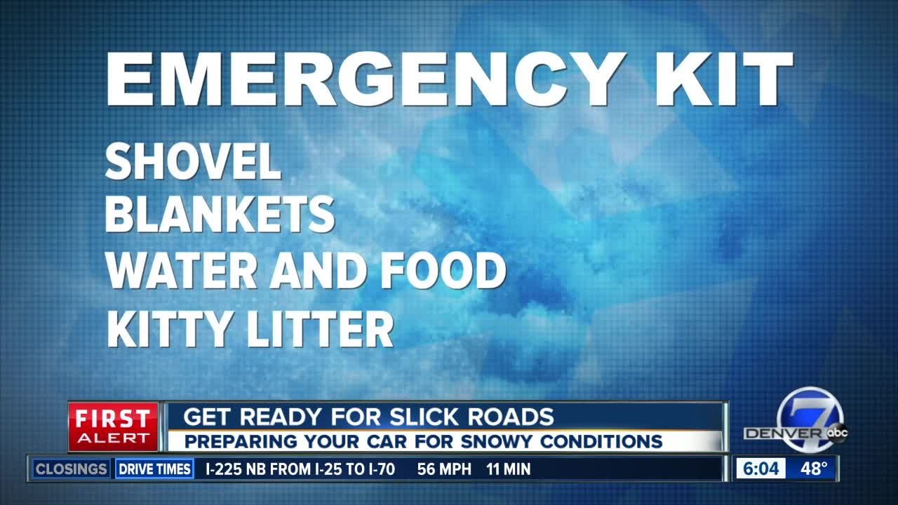 Getting your vehicle ready for the snow storm