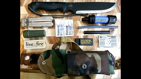 sheath pouch survival kit