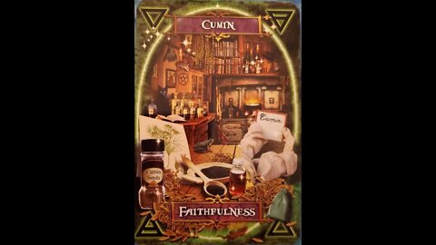#14 Witches' Kitchen Oracle Cards Cumin