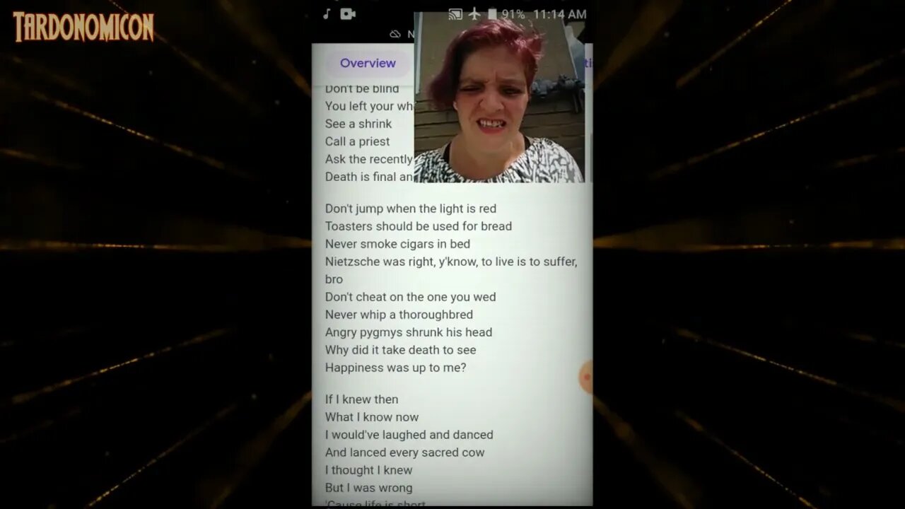 2022 05 22 3 what I know now