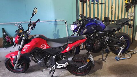 Yamaha Mt-07, Benelli Tnt 125cc