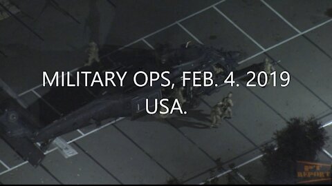 MILITARY OPERATIONS FEBRUARY 4 2019