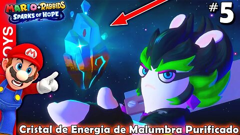 Mario + Rabbids: Sparks of Hope #5 - Pegamos o Cristal de Energia de Malumbra Purificada!