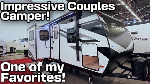 Hard to IMAGINE a Better Couples Layout! 2023 Grand Design Imagine 22RBE