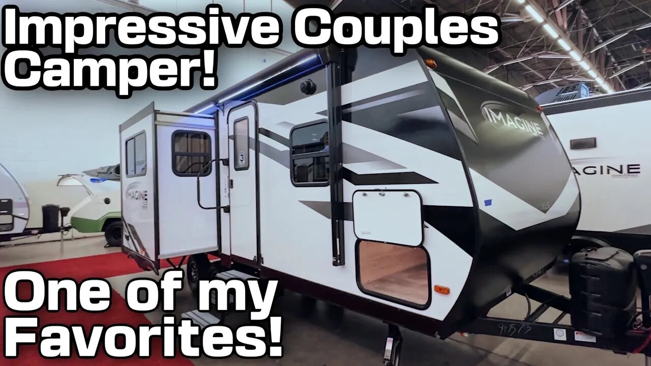 Hard to IMAGINE a Better Couples Layout! 2023 Grand Design Imagine 22RBE
