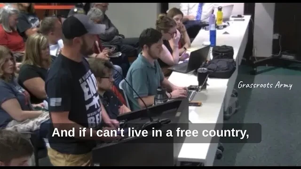 American Patriot DECLARES If I Can't Live In A Free Country, Then I Want To Live In A Free County