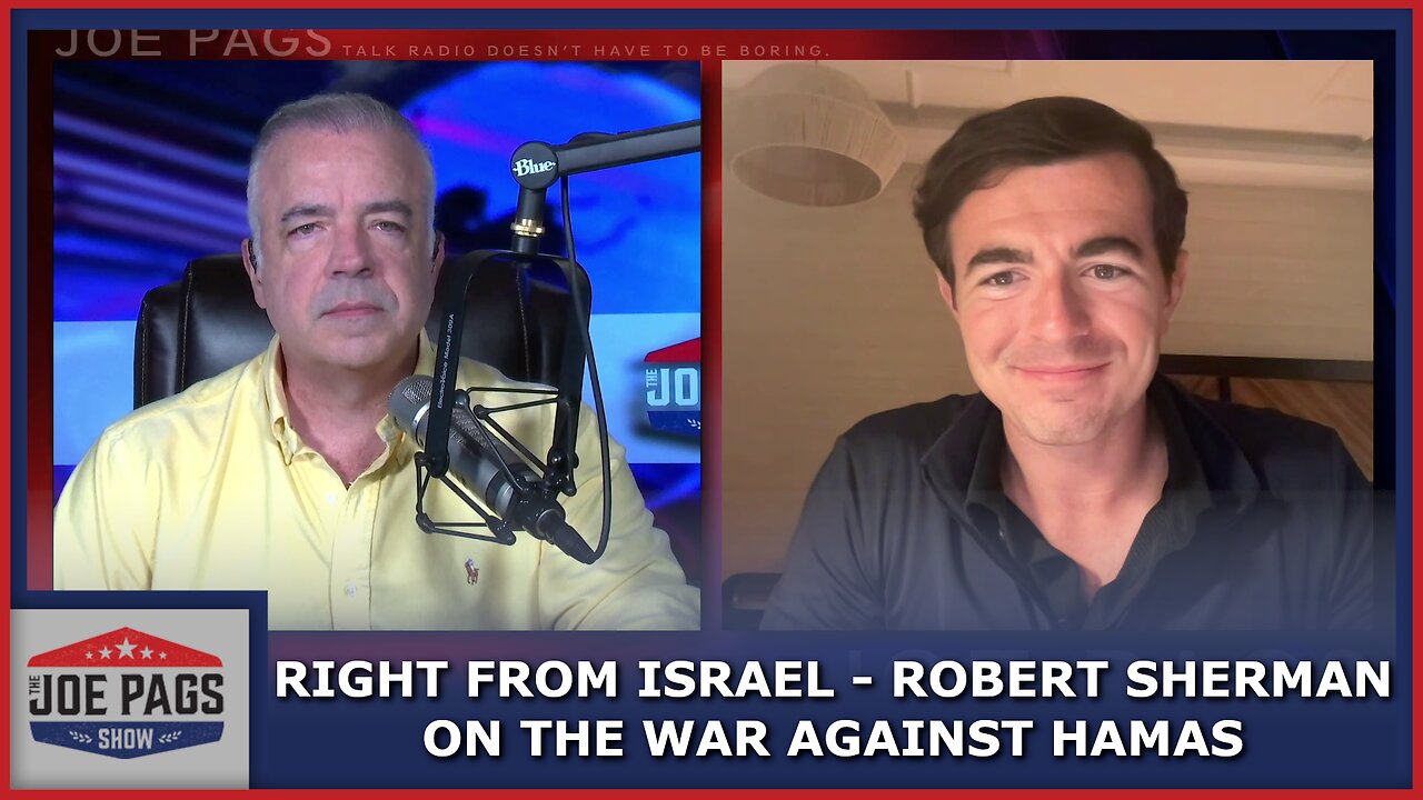Robert Sherman with an Update from Tel Aviv