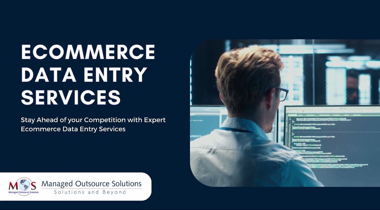 Ecommerce Data Entry Services