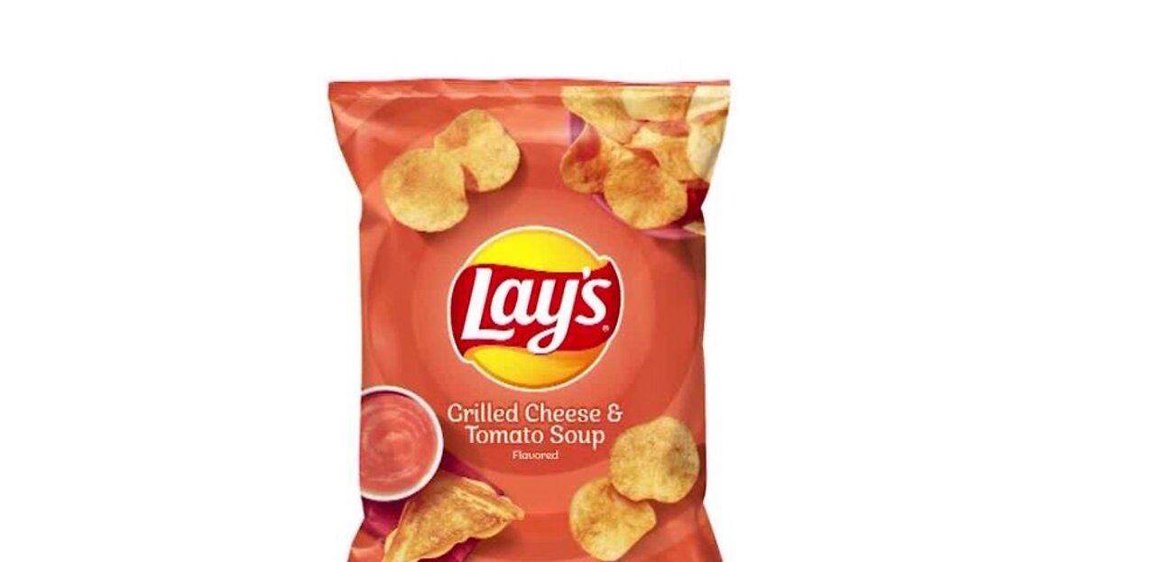 New grilled cheese and tomato soup chips