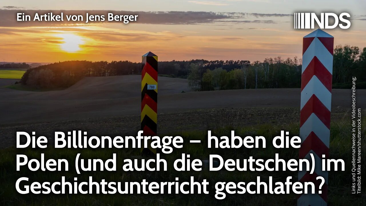 Die Billionenfrage – haben die Polen (und auch die Deutschen) im Geschichtsunterricht geschlafen?