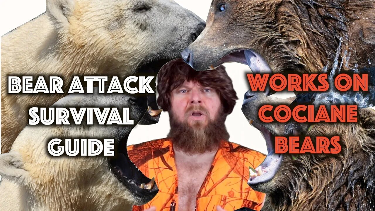 How to Survive Bear Attack - Works on Cocaine Bears