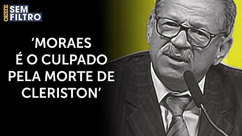 Sebastião Coelho culpa Alexandre de Moraes pela morte de réu na Papuda | #osf