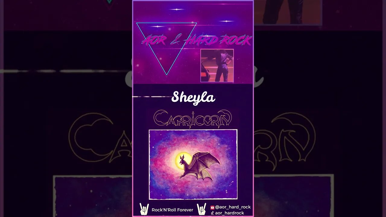 Capricorn – Sheyla #Shorts #AORHardRock #AOR #HardRock