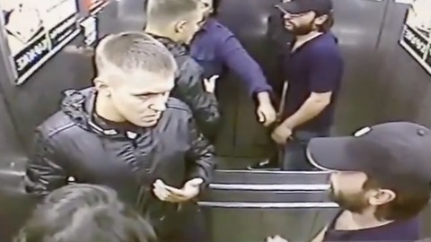 Russian Man Takes On Three Muslims Who Confronted Him In Elevator