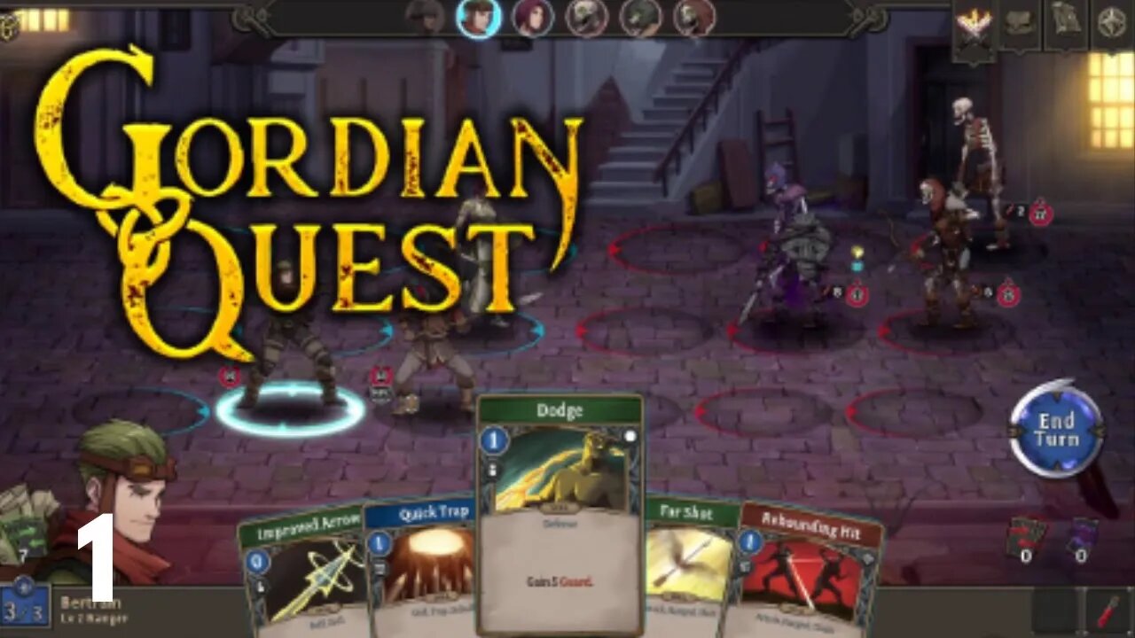 Card base rogue lite RPG | Gordian Quest e1