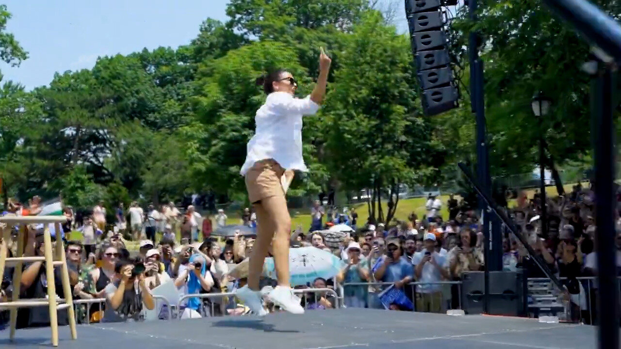 Here's More Footage Of Reps. AOC And Jamaal Bowman Hopping Around Like Maniacs