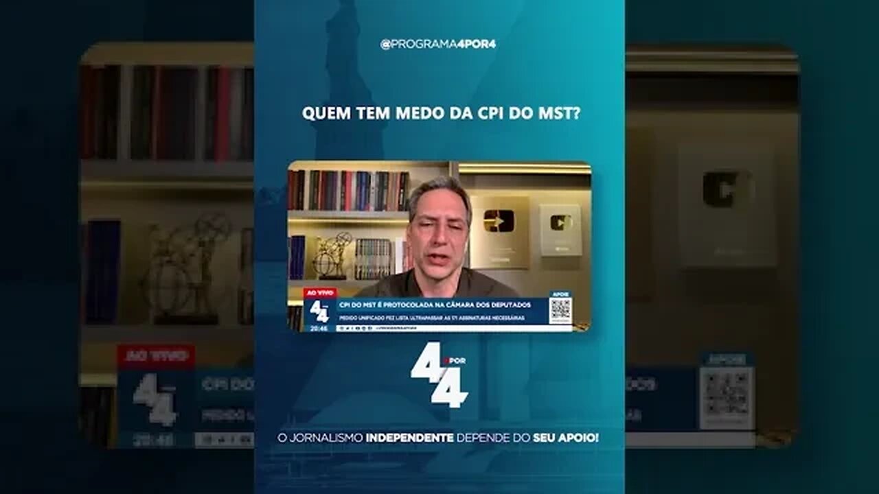 Com medo, chefes do MST acionam o PT para enterrar CPI contra o Movimento #shorts