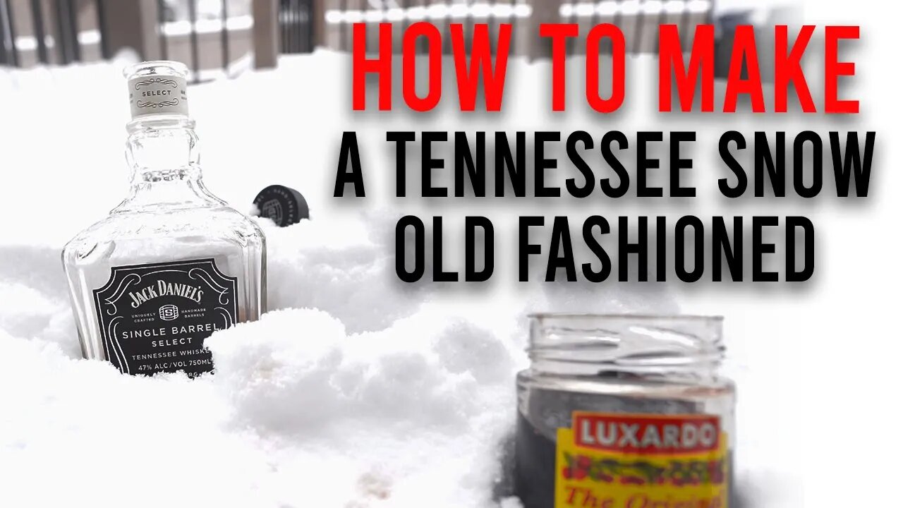 HOW TO MAKE A SNOW OLD FASHIONED