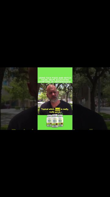 Use Tuck Pads And Witch Hazel Alleviates Hemorrhoid Symptoms!