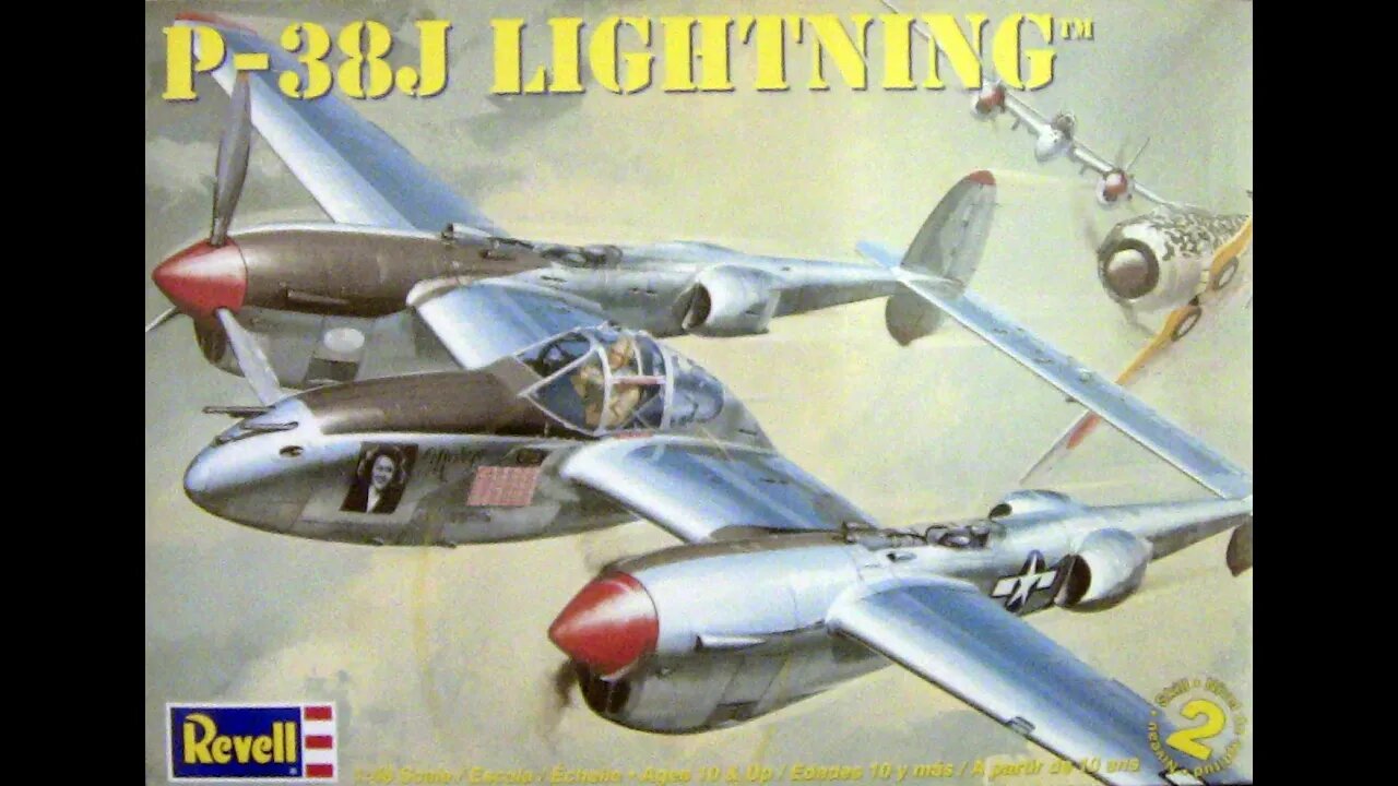 1/48 Revell P-38J Lightning Review/Preview