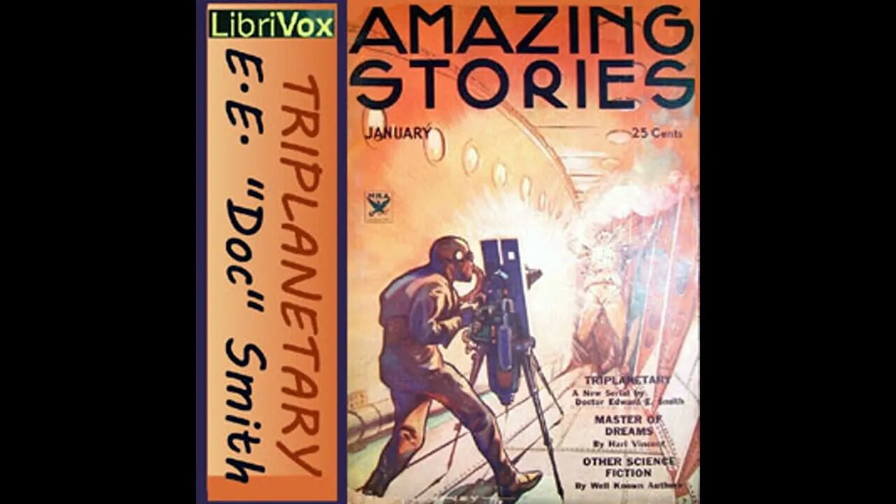 Triplanetary First in the Lensman Series by E E SMITH Part 2 of 2 Full Audio Book