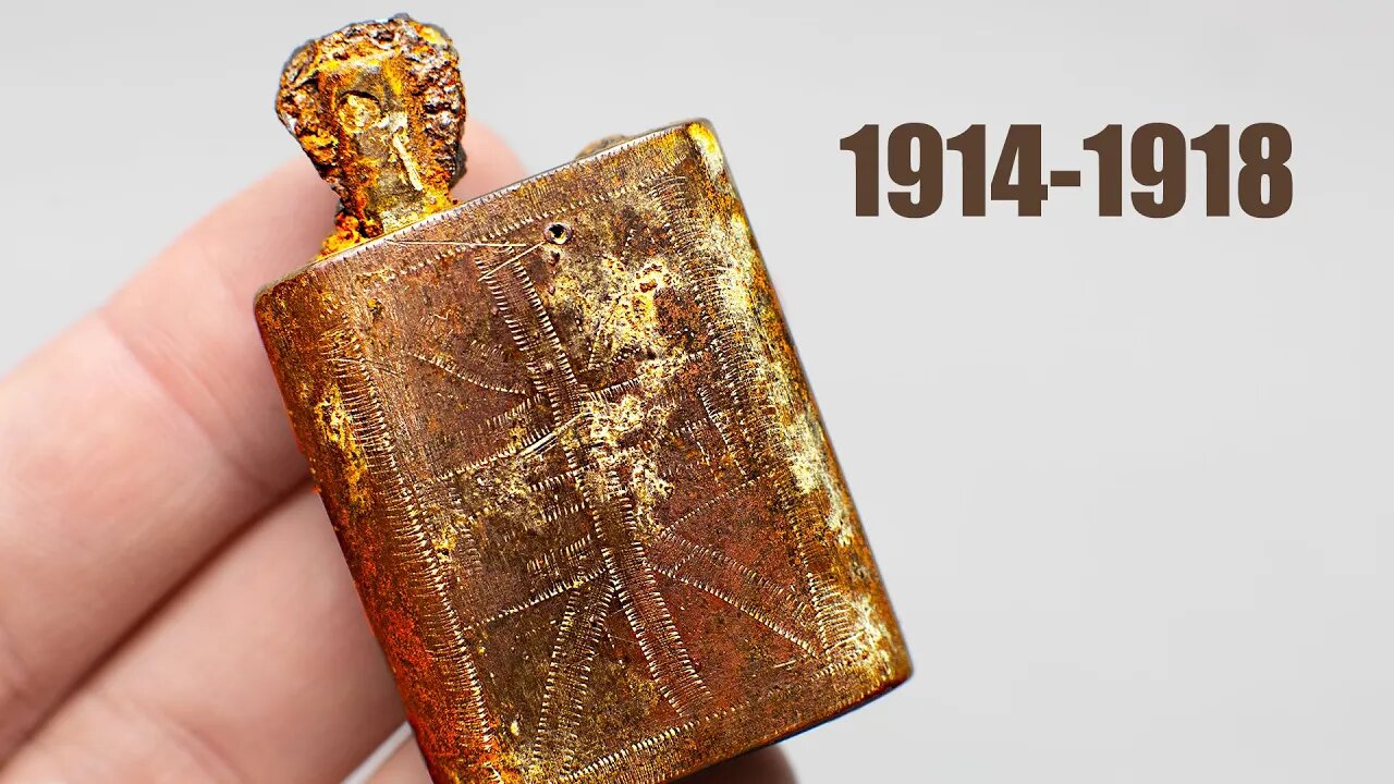 WW1 Lighter Restoration 1914-1918