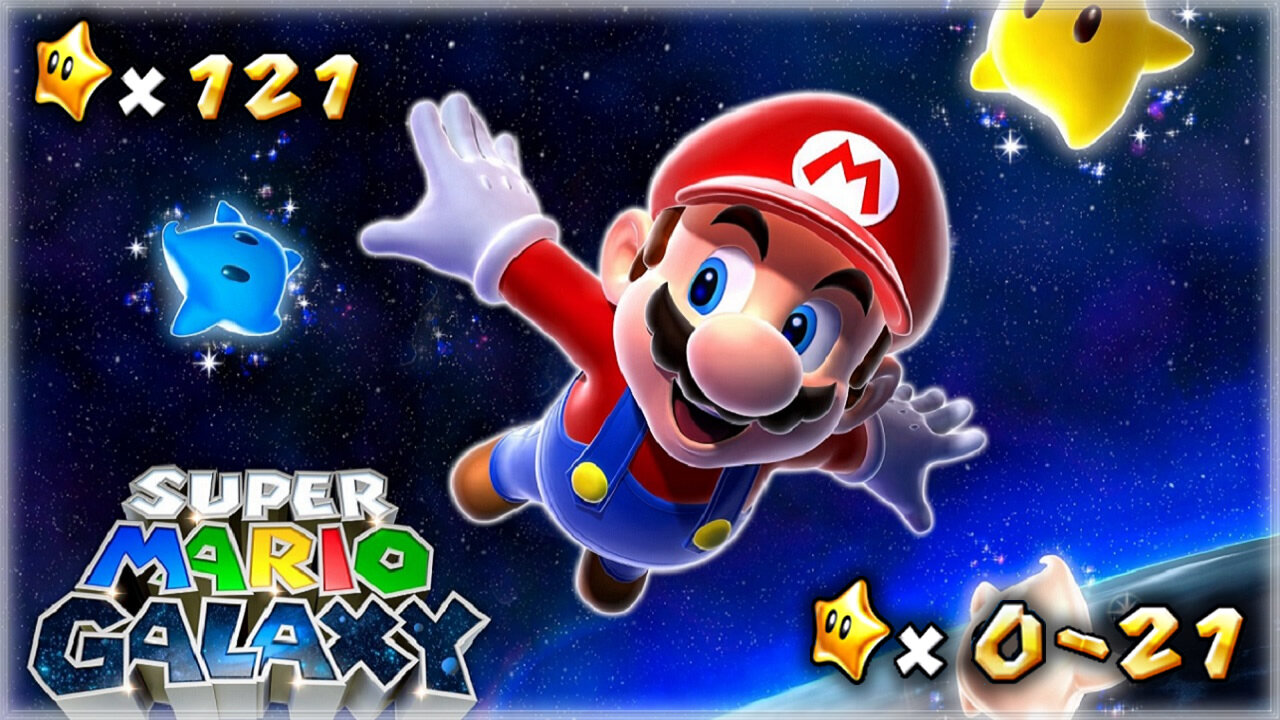 Super Mario Galaxy [NS] - Complete Gameplay 100% / All 121 Stars (Part.1)