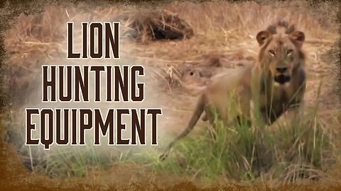 Safari Education - Great Cats Episode 3: Equipment Needed for Lion Hunting