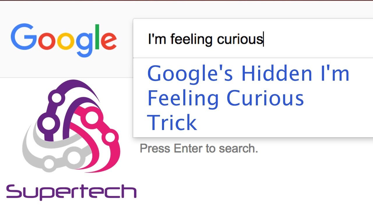 Google's Hidden I'm Feeling Curious Trick