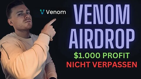 Venom Testnet Airdrop Confirmed ✅ $1B Fund Allocated FREE NFT's 1.000$