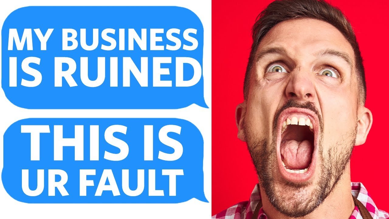 Entitled PC Shop Owner BLAMES his FAILING BUSINESS on ME - Reddit Business Podcast