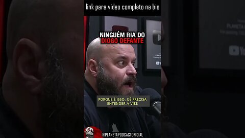 “FOI UM C0NSTR4NG!MENT0…” DIOGO DEFANTE com Paulinho Serra | Planeta Podcast