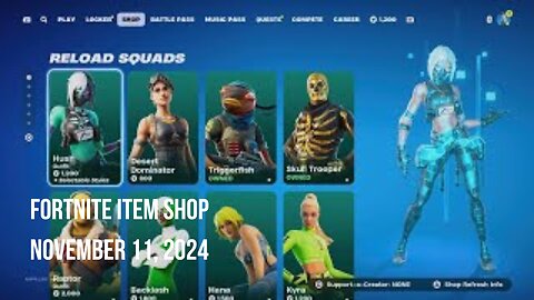 Fortnite Item Shop|November 11, 2024