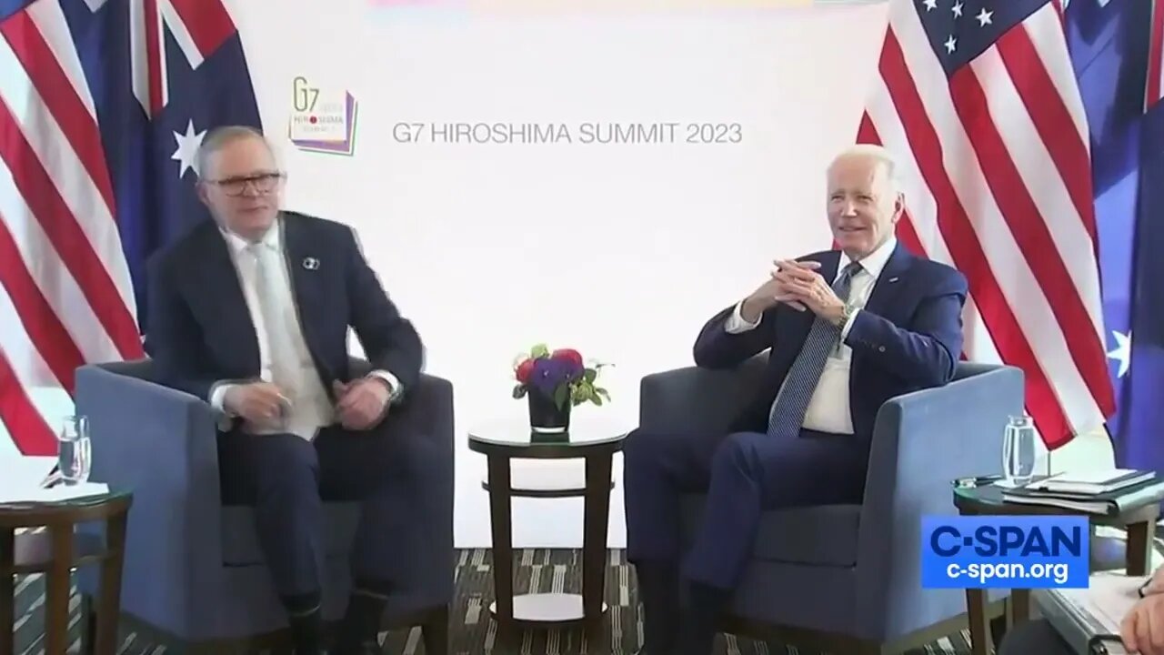 In Japan, Biden Says He's "Not At All" Concerned About Debt Limit Negotiations Happening At Home