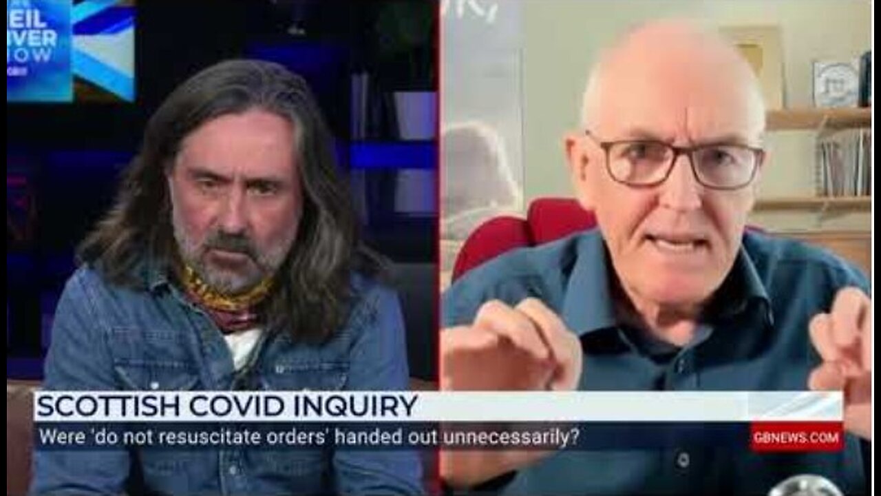 Dr John Campbell discusses Scotland's Do Not Resuscitate Orders with Neil Oliver