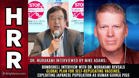 global plan for self-replicating vaccines, exploiting Japanese population as human guinea pigs