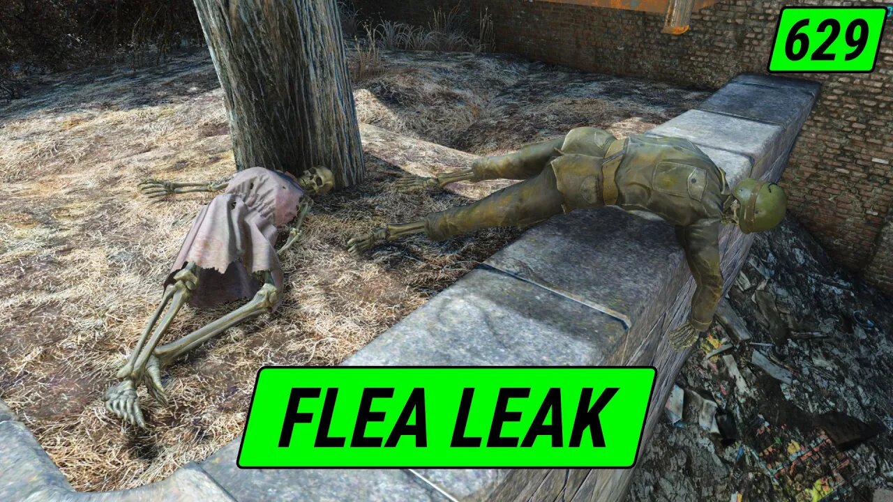 Fusion Flea OIL Leak? | Fallout 4 Unmarked | Ep. 629