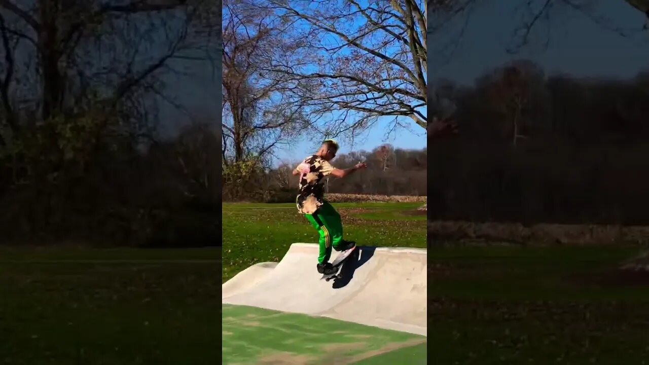 “It’s all about foot placement” Willow #skateboarding Millersville #skatepark #skate #tricks