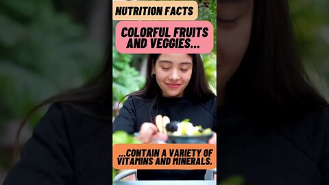 "Eat the Rainbow: The Vibrant World of Colorful Fruits and Veggies"