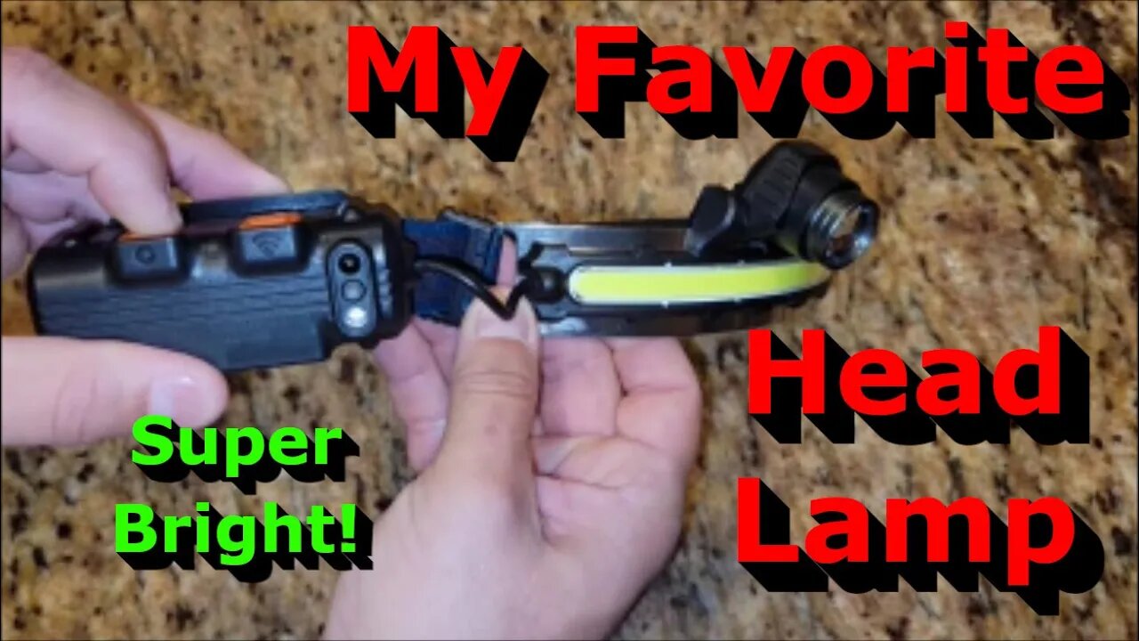 My Favorite Headlamp - Super Bright - Full Test & Review