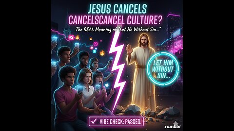 Jesus Cancels Cancel Culture? The REAL Meaning of "Let He Without Sin..."