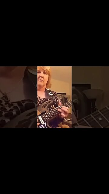 Santana inspired Latin guitar jam- Cari Dell- Austin Texas female lead guitarist