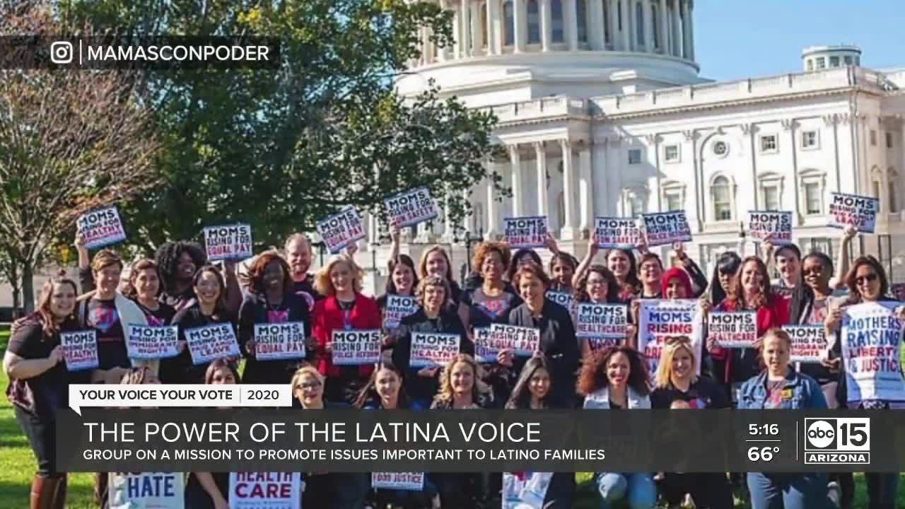 Latina mothers taking action to increase voter turnout in battleground states like Arizona