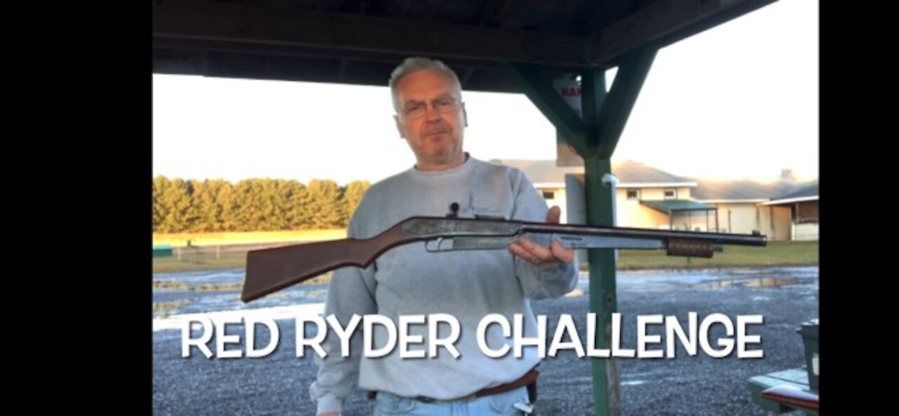 Daisy red ryder challenge with my vintage no 25 thanks Rifleman 2.0