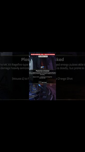 PLASMA GUN - Warhammer 40K : Space Marine #Shorts