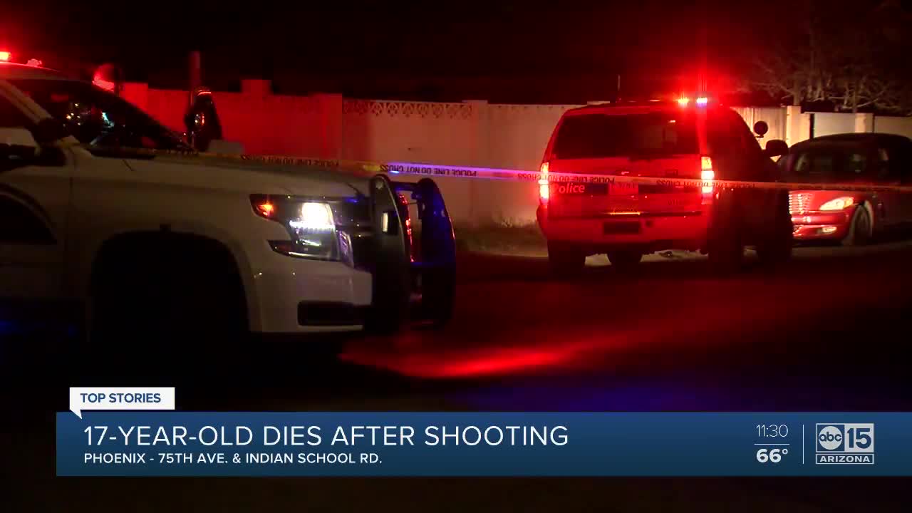 Teen dies after west Valley shooting