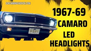 1967-69 Camaro LED Headlight Kit