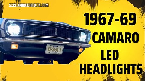 1967-69 Camaro LED Headlight Kit